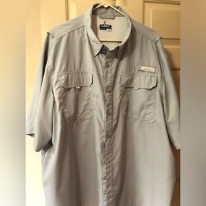 Habit men’s vented shirt-sleeve shirt